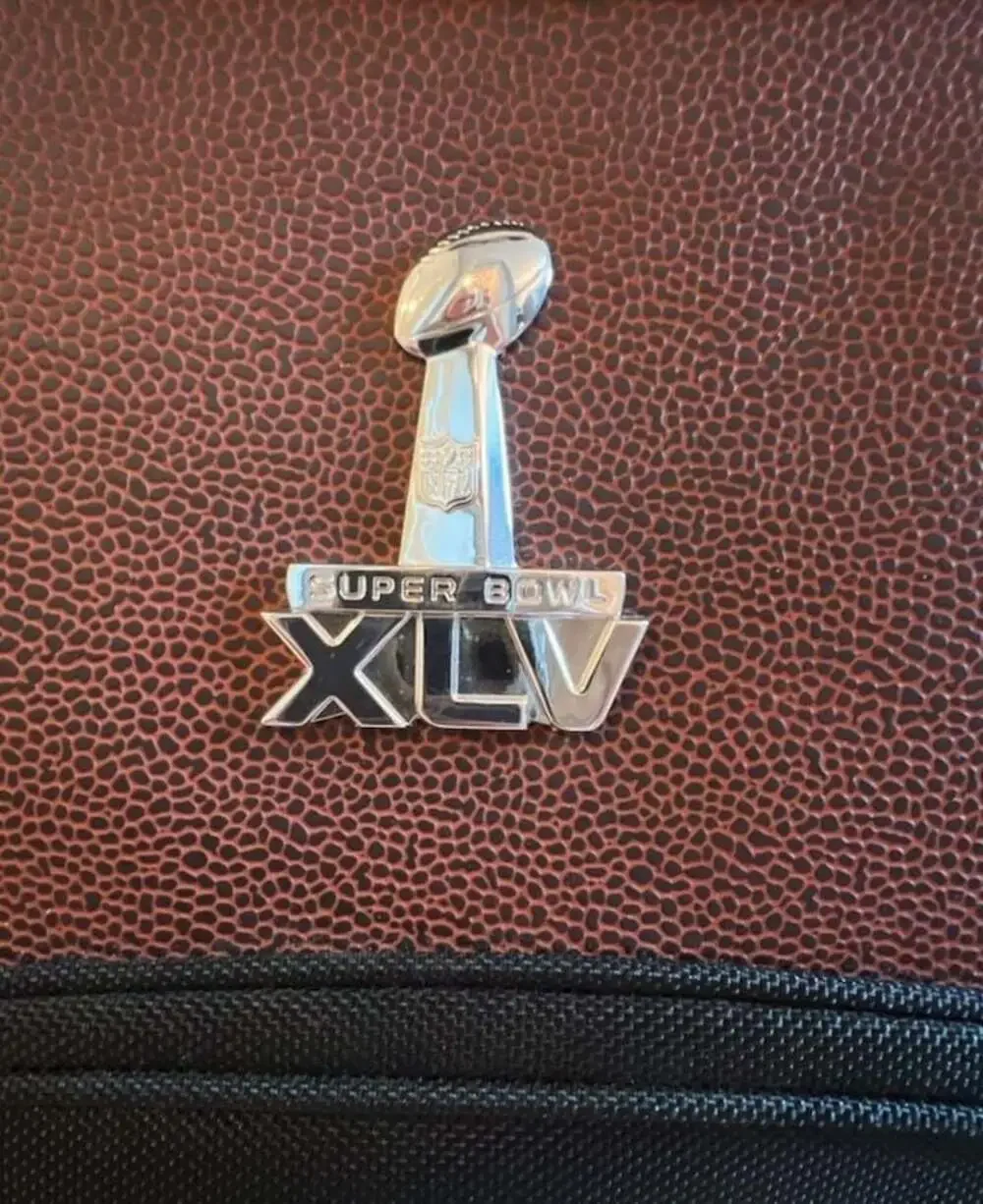 NFL Super Bowl XLV Zip Up Laptop Bag Case Packers